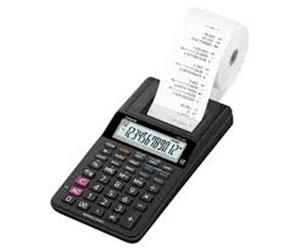 Casio HR-8RC-BK 12 Hane Siyah Şeritli Hesap Makinesi - 2