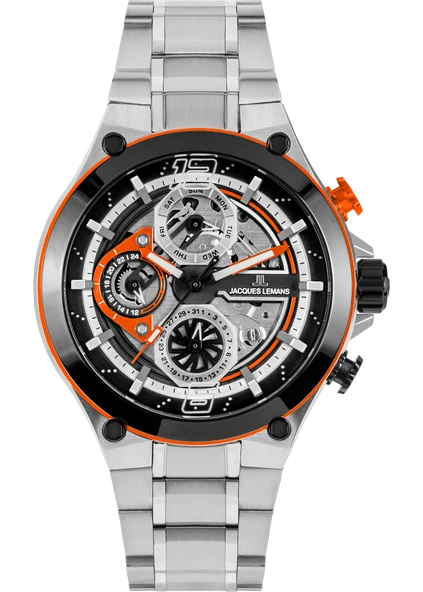 JACQUES LEMANS MANCHESTER 1-2150E ERKEK KOL SAATİ - Resim 2