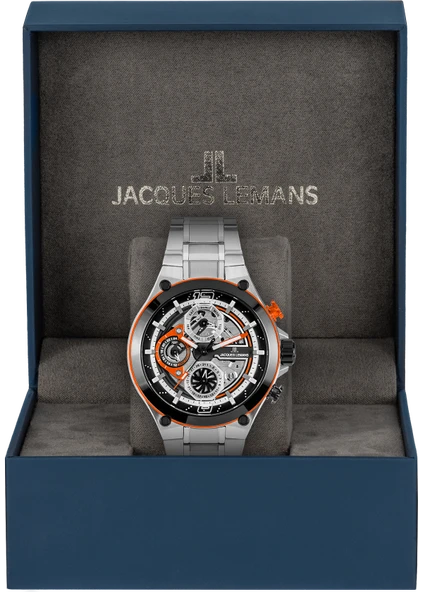 JACQUES LEMANS MANCHESTER 1-2150E ERKEK KOL SAATİ - Resim 3