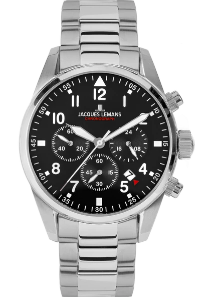 JACQUES LEMANS BARCELONA 42-2C ERKEK KOL SAATİ - Resim 2