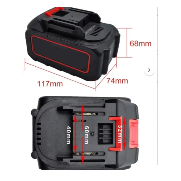 Şarjlı Yedek Batarya Akü 76W LI-ION LITHIUM  IOM - 2