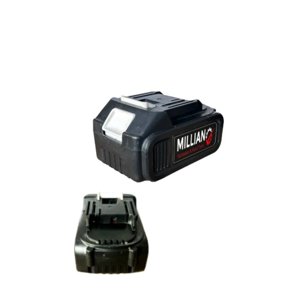 MILLIAN Ekstra Güçlü 10 Pilli Batarya - Şarjlı Akülü Dal Budama - Matkap - Hilti - Taşlama - Somun Sökme Bataryası - 3