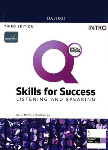 Q Skills For Success Intro - Listening And Speaking with Online Practice (KODlu ürün) ürün görseli