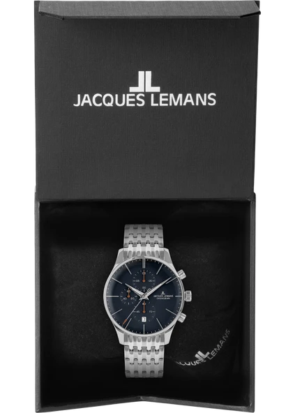 JACQUES LEMANS LONDON 1-2163H ERKEK KOL SAATİ - Resim 2
