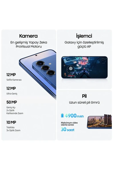 Galaxy S25+ 512 GB Buz Mavisi (Samsung Türkiye Garantili) - Resim 6