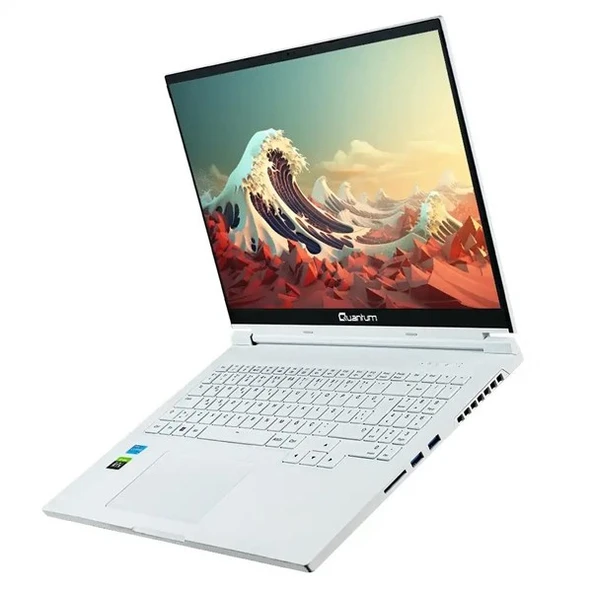 QUANTUM 16" WHITEFANG G4010 RYZEN 7 8745HS- (Ram Disk Yok) 8GB RTX4060 FDOS (1920 X 1200) Beyaz - 2