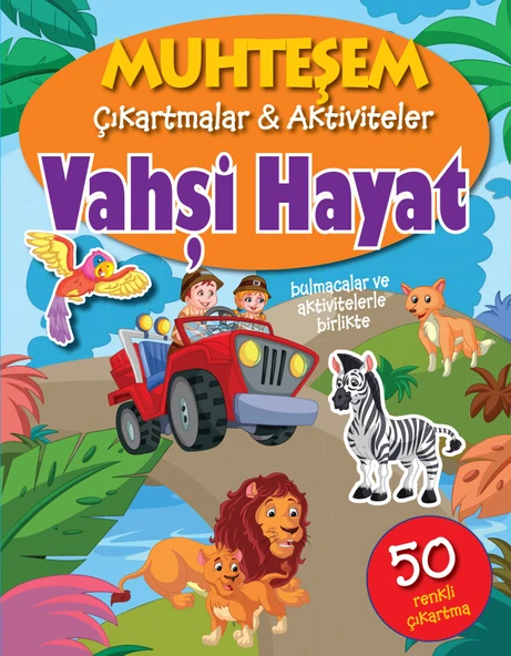 Muhteşem Çıkartmalar ve Aktiviteler - Vahşi Hayat ürün görseli