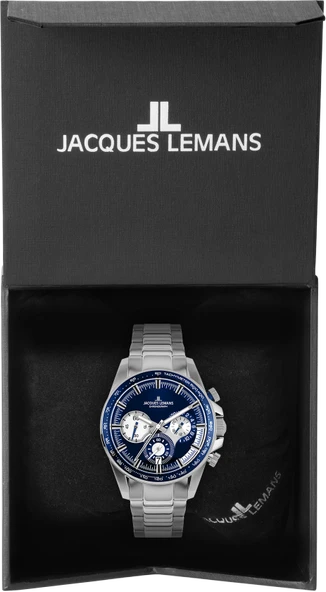 JACQUES LEMANS LIVERPOOL 1-2127F ERKEK KOL SAATİ - Resim 3