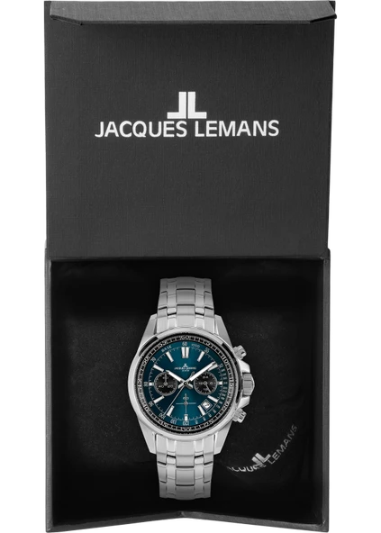 JACQUES LEMANS LIVERPOOL 1-2117ZC ERKEK KOL SAATİ - Resim 2