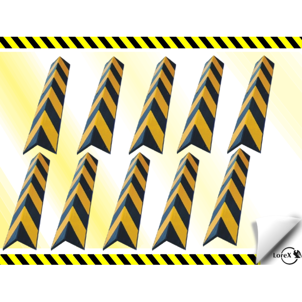 LOREX LR-K612 Otopark Kolon Köşe Koruyucu 10lu Paket - 3