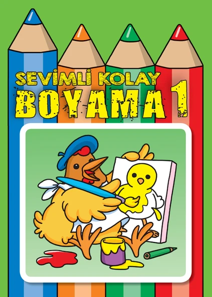 Sevimli Kolay Boyama 1 ürün görseli