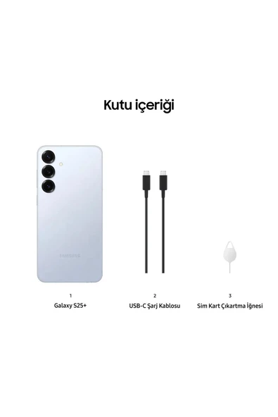 Galaxy S25+ 512 GB Buz Mavisi (Samsung Türkiye Garantili) - Resim 8