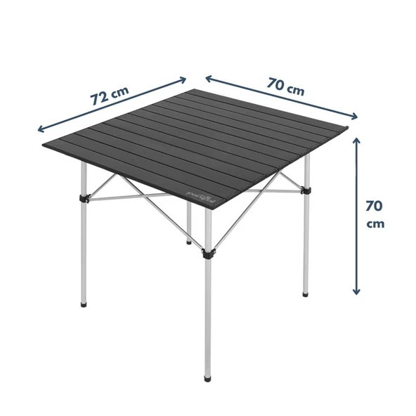 HABITAT KATLANABİLİR ALÜMİNYUM XL KAMP VE PİKNİK MASASI - Resim 4