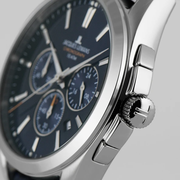 JACQUES LEMANS DERBY 1-1945.1B ERKEK KOL SAATİ - Resim 3