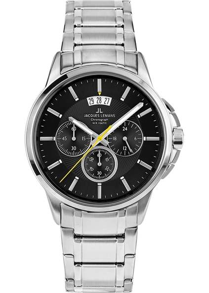 JACQUES LEMANS SYDNEY 1-1542D ERKEK KOL SAATİ - Resim 2