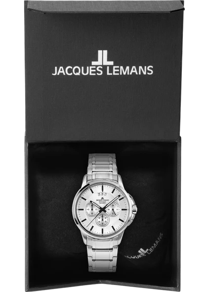JACQUES LEMANS SYDNEY 1-1542P ERKEK KOL SAATİ - Resim 4