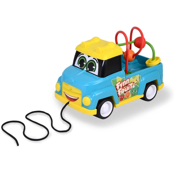 Dickie ABC Fynn Fruit Sesli İple Çekilebilen İnce Motor Becerisi Labirent Oyunlu Kamyon Araba - 4