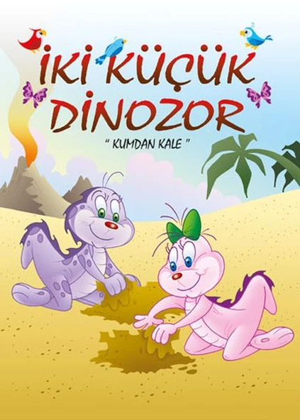 İki Küçük Dinozor - Kumdan Kale ürün görseli 1