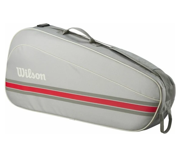 Wilson Team 6PK Gri Tenis Çantası WR8039903001 - Resim 2