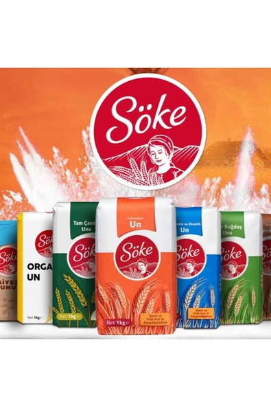 Söke Tam Buğday Un Karışımı 500 Gr (5 Adet) - 4