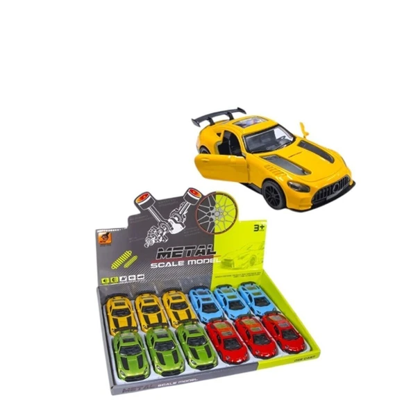 KM36201C-1-2-3-4 Vardem Çek Bırak Metal Araba  1:36 - 1 Adet Stokta Olan Gönderilir - 5