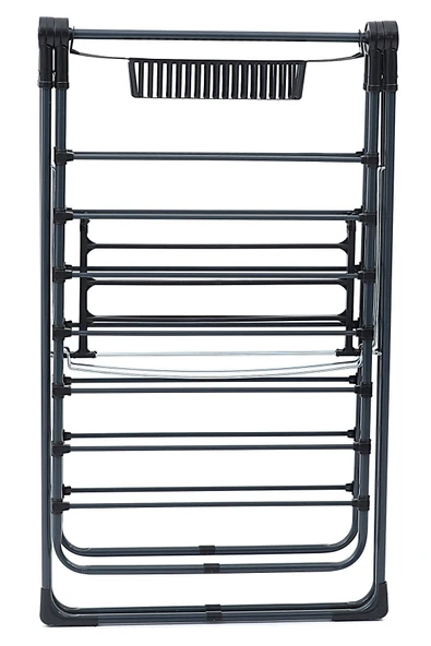 Devecioğlu Harbinger MM016 ALENDA (Siyah) Kalın Borulu Çamaşır Kurutma Askılığı - 3