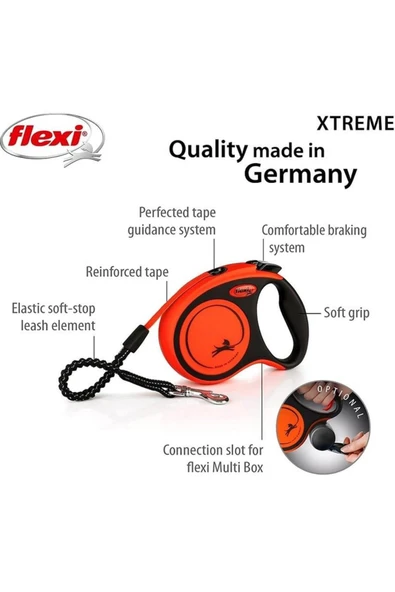Xtreme Otomatik Şerit Köpek Gezdirme Kayışı Large 5 Mt - 2