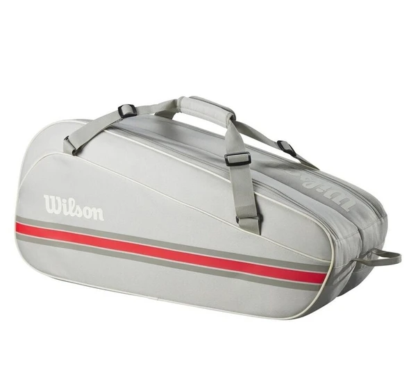 Wilson Team 6PK Gri Tenis Çantası WR8039903001 ürün görseli 1