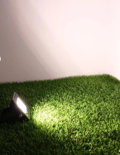 Ack - 10W Tablet Led Projektör İP65 Suya Dayanıklı  3000k 1060LMN Sarı Işık AT62-01002 - 3