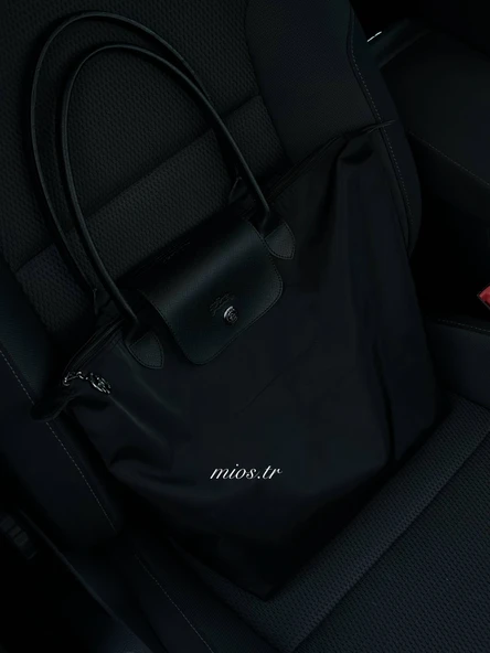 Siyah Longchamp Çanta - 2