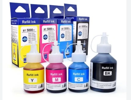 Btd60bk Bt6000 Bt5000 Brother Yazıcı için Uyumlu Boya Mürekkep Su Bazlı Yenileme Mürekkebi ürün görseli