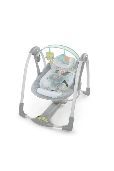 Ingenuity Swing And Go Gri Taşınabilir Salıncak-Ana Kucağı ürün görseli 1