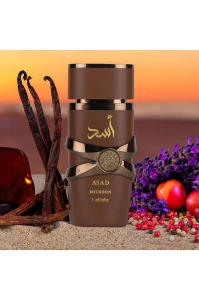 Lattafa Asad Bourbon EDP 100 ml Erkek Parfüm - 4