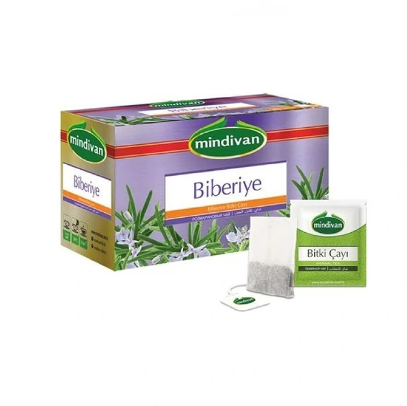 Mindivan Biberiye Çayı Süzen Poşet 20'li