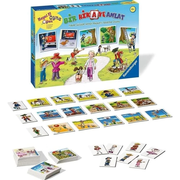 Ravensburger Hayal Et, Oyna ve Öğren Serisi Bir Hikaye Anlat - 2