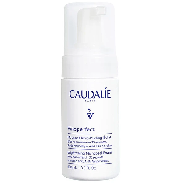 CAUDALIE VINOPERFECT IŞILTI VERİCİ MİKRO PEELİNG TEMİZLEME KÖPÜĞÜ 100 ML