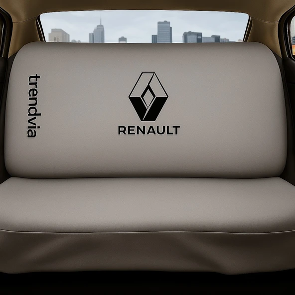 Seat Gri Renk Ön Arka Koltuk Kılıfı Penye Servis Tipi Araba Koltuk Koruyucu - 2