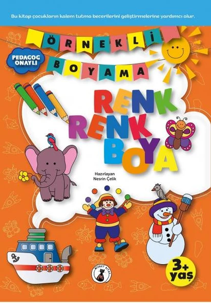 Örnekli Boyama Renk Renk Boya 3+ - 1