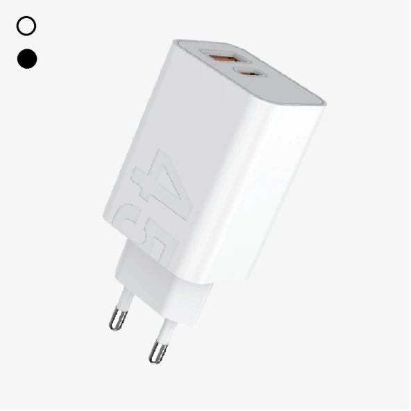 LinkTech T462e Eco 45W PD3.0 QC4.0 Dual Şarj Adaptörü - 1