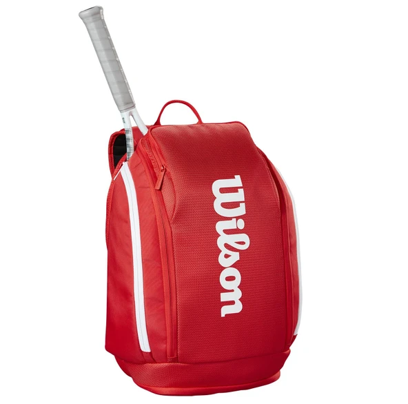 Wilson Super Tour Kırmızı Tenis Sırt Çantası WR8036901001 - Resim 2