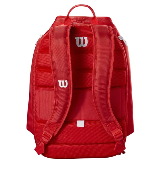 Wilson Super Tour Kırmızı Tenis Sırt Çantası WR8036901001 - Resim 3