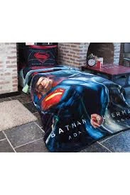 Özdilek Batman Superman City Lisanslı Tek Kişilik Çocuk Battaniyesi 155x215 cm - 1