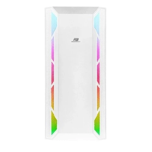 POWERBOOST 650W 80+ PB-P3701BW MESH GAMING ATX Beyaz Oyun Kasası - Resim 2