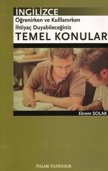 İngilizce Öğrenirken ve Kullanırken İhtiyaç Duyabileceğiniz Temel Konular ürün görseli