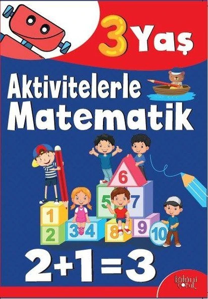 Aktivitelerle Matematik (3 Yaş Erkek) ürün görseli