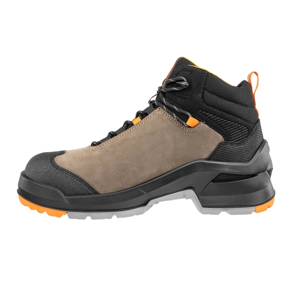 Taraval Mid Kahverengi Fiberglass Koruyucu Burunlu S3L ESD SRC İş Ayakkabısı 45 Numara - Resim 3