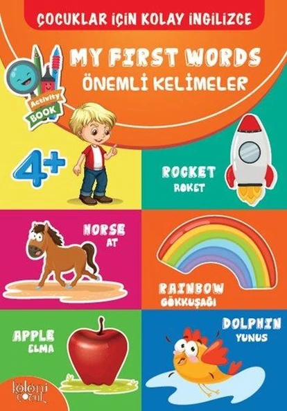 Çocuklar İçin Kolay İngilizce - My First Words Önemli Kelimeler ürün görseli