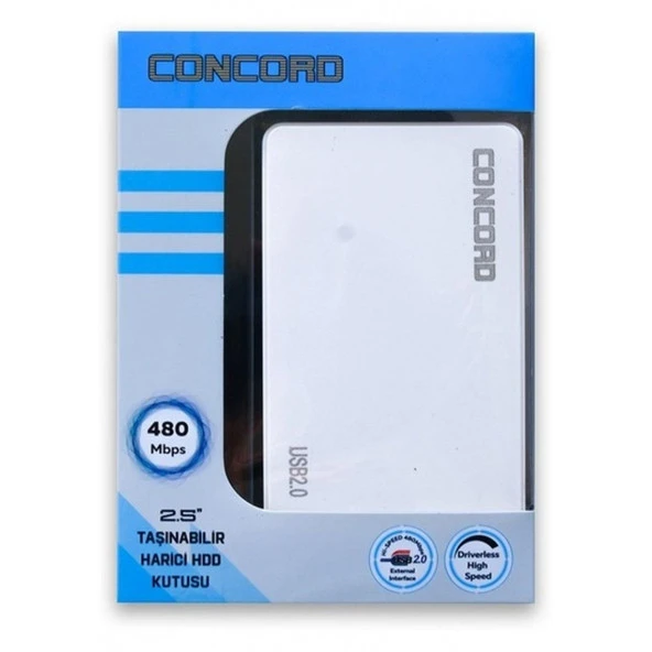 NETC-500 GB 2.5" Inch USB 2.0 Sata HDD Harddisk Kutusu - Resim 3