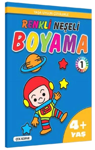 Renkli Neşeli Boyama -1 (4+Yaş) ürün görseli 1
