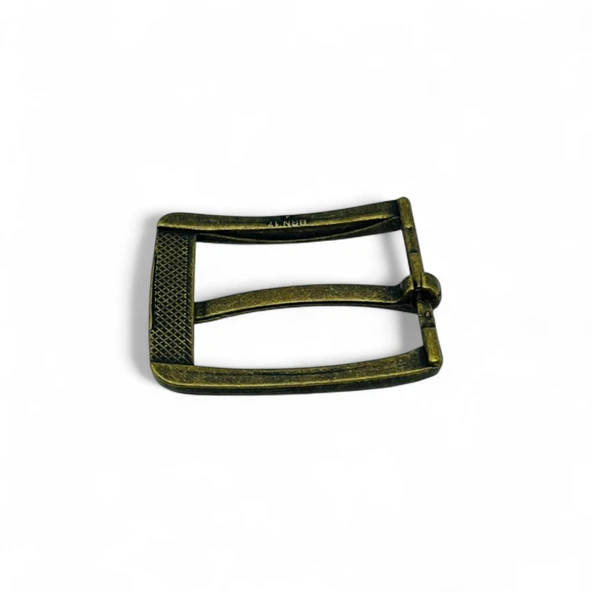 Kemer Tokası 3,5 cm Antik Renk 1 Adet (Leathercraft, Deri Hobi) - 9